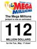 Mega Millions Jackpot Flyer